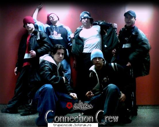 si acum voi numera cei 7 b-boy din acest crew si anume bobby, dizzy, donny, mos ene, chiry, snoopy